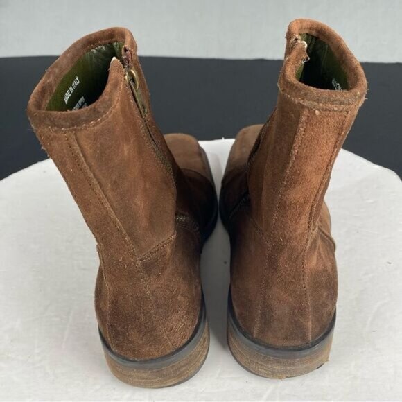 Brown Suede mens Boots Collection by Skechers Size 8.5 M,Made in Italy,Comfort - Picture 6 of 16